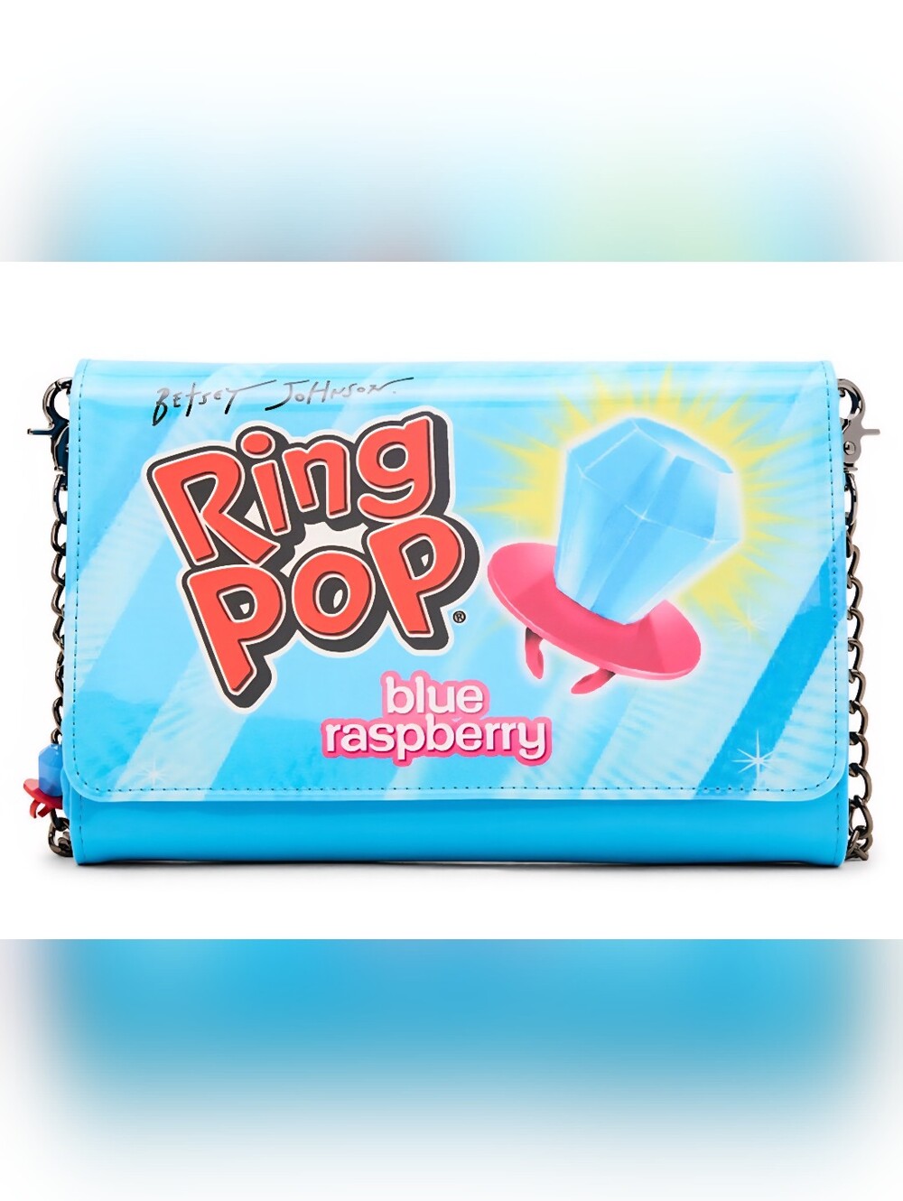 NWT Betsey Johnson Ring pop crossbody wallet